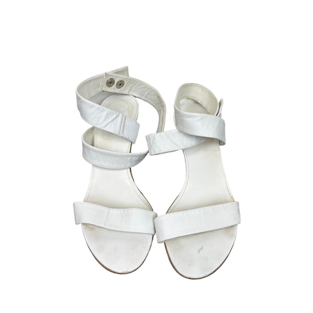 Veronique Branquinho Cross Strap Open Toe Heels Women's 38